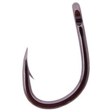 Owner Gorilla Live Bait Hook With Cutting Point, Size 1 Forged Shank, 3X Strong, Black Chrome, 7PK 5105-101